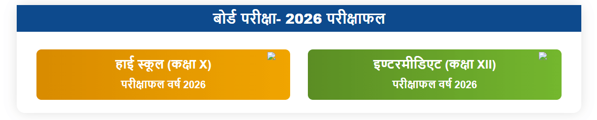 UP Board Result 2026