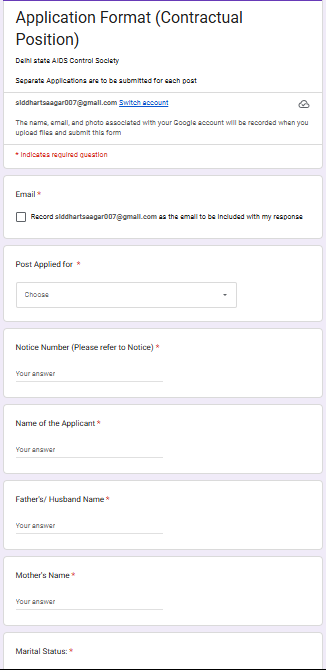 DSACS Delhi Recruitment 2026