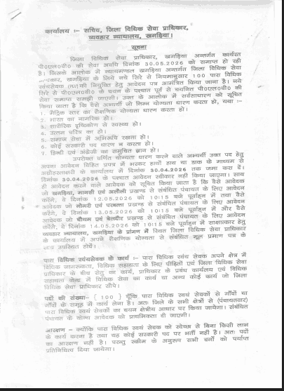 Bihar District Court PLV Recruitment 2026