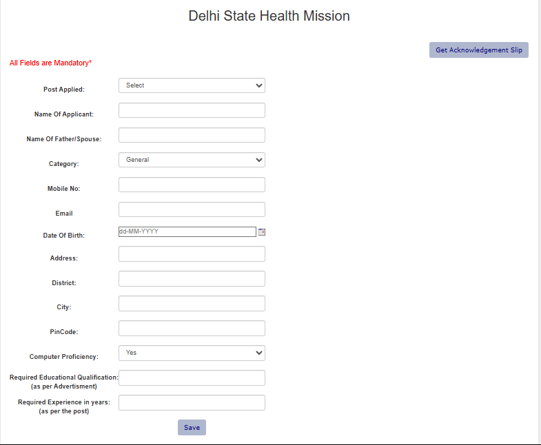 Delhi IPHL Recruitment 2026