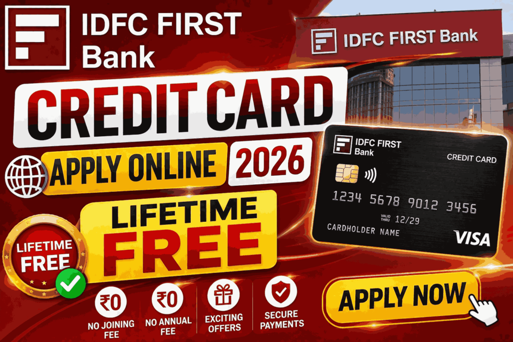 IDFC FIRST Bank Credit Card Apply Online 2026