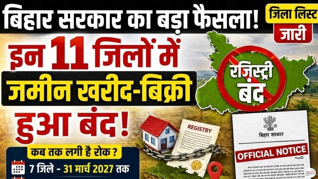 Bihar Land Registry Closed