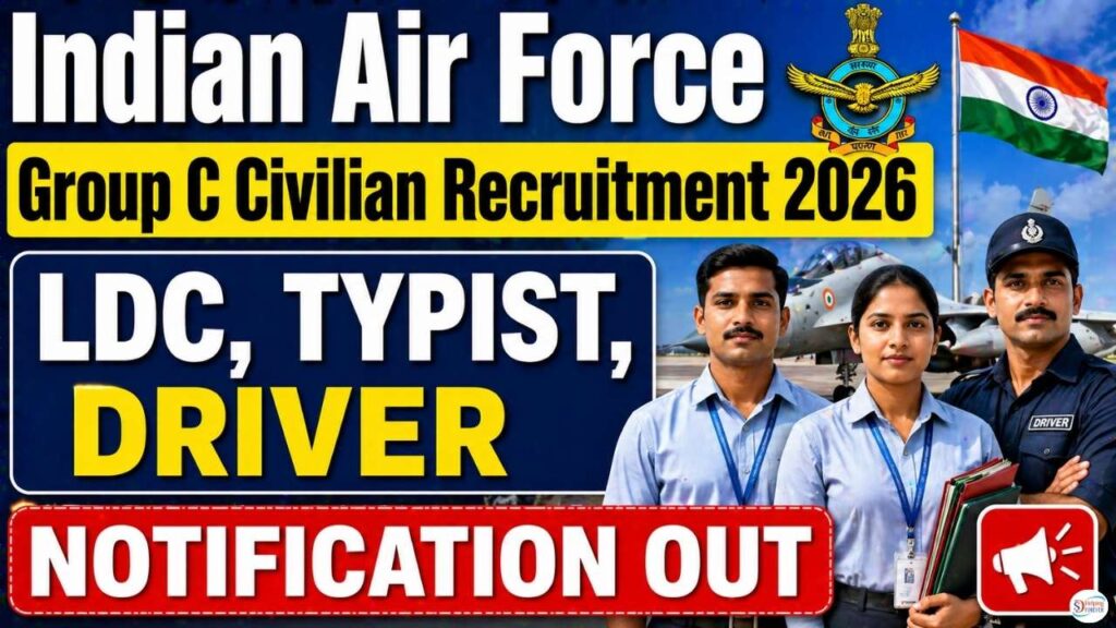 Indian Air Force Group C Civilian Recruitment 2026: