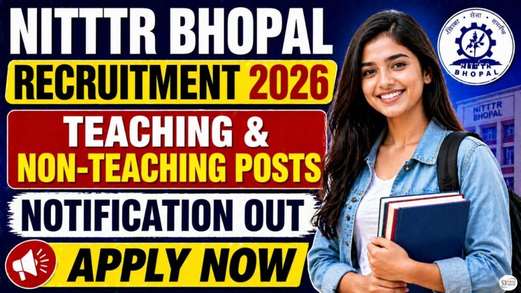 NITTTR Bhopal Recruitment 2026