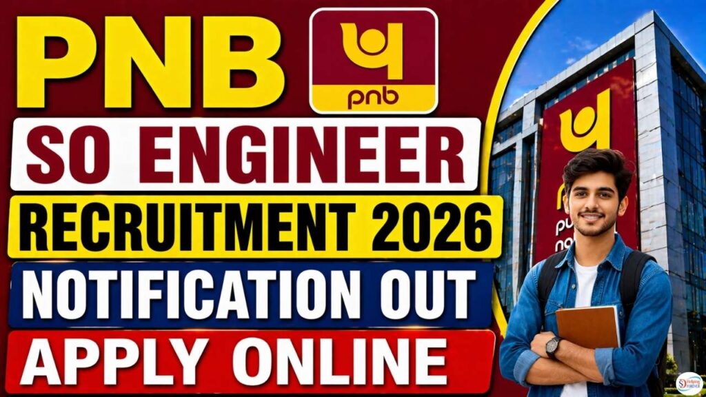 PNB SO Engineer Recruitment 2026