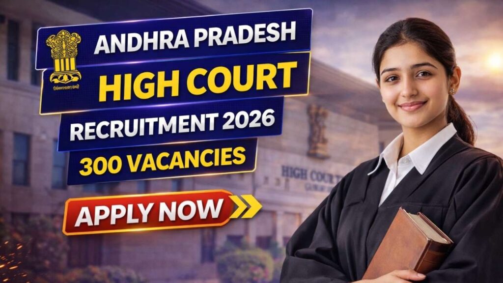 Andhra Pradesh High Court Recruitment 2026