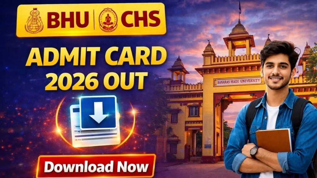 BHU CHS SET Admit Card 2026
