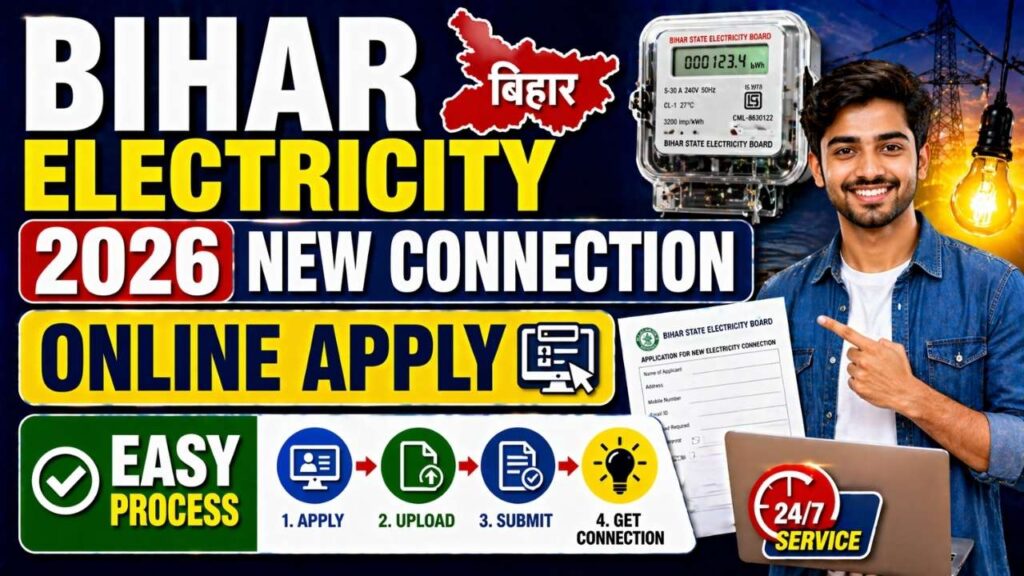 Bihar Naya Bijli Connection Online Apply 2026