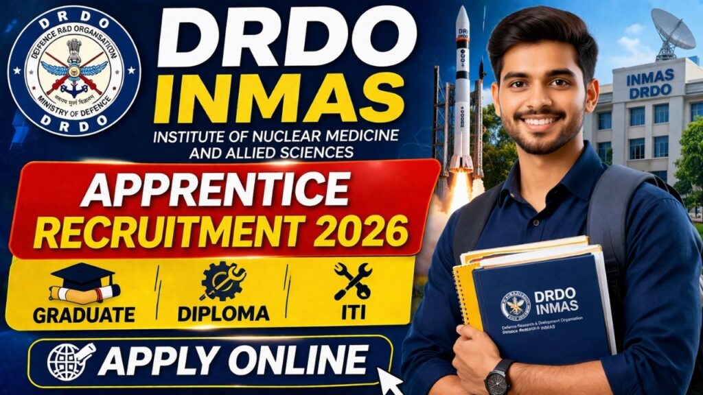 DRDO INMAS Apprentice Recruitment 2026