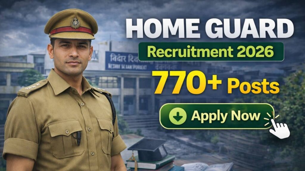 Jharkhand Home Guard Recruitment 2026