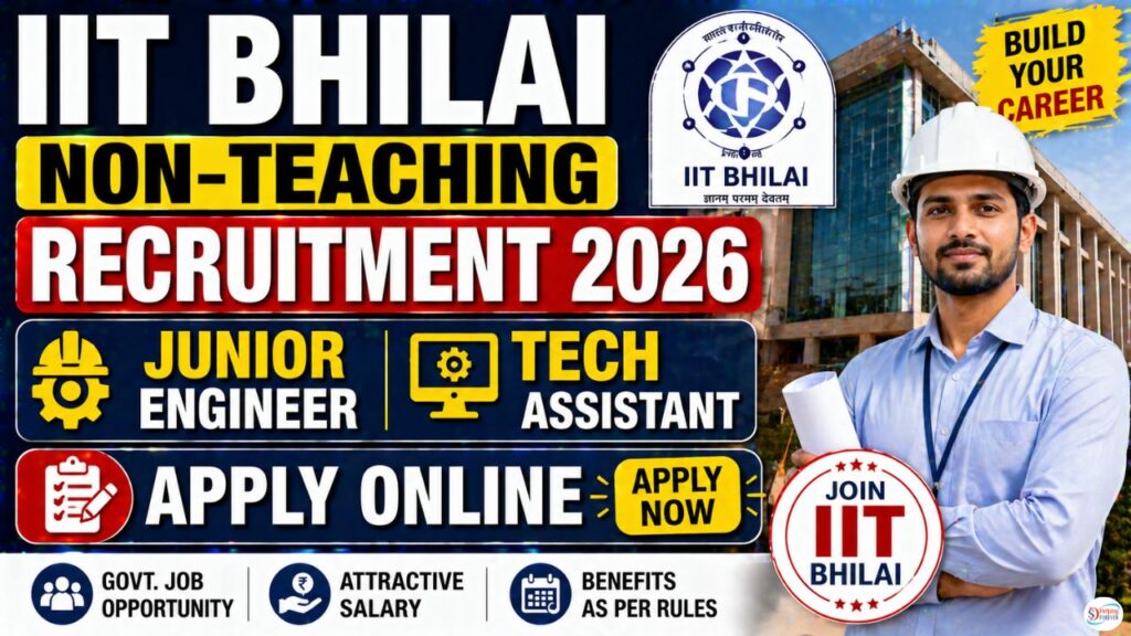 IIT Bhilai Recruitment 2026