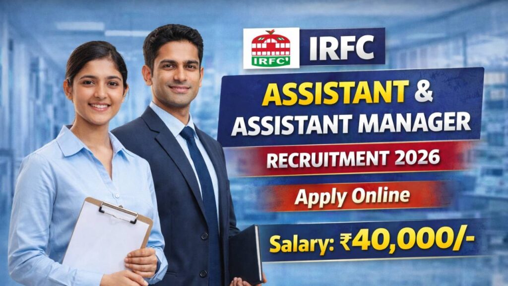 IRFC Assistant & Assistant Manager Recruitment 2026