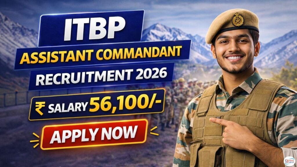 ITBP Assistant Commandant (AC) Recruitment 2026