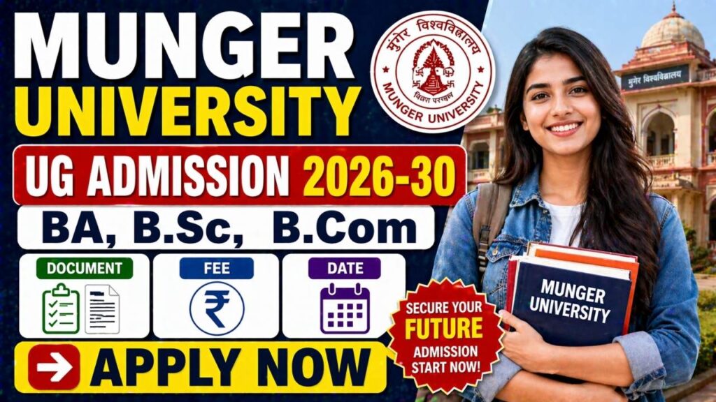 Munger University UG Admission 2026-30