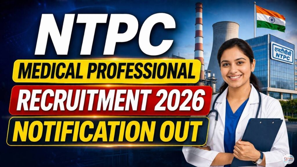 NTPC Medical Professional Recruitment 2026