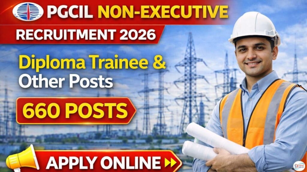 PGCIL Non Executive Recruitment 2026