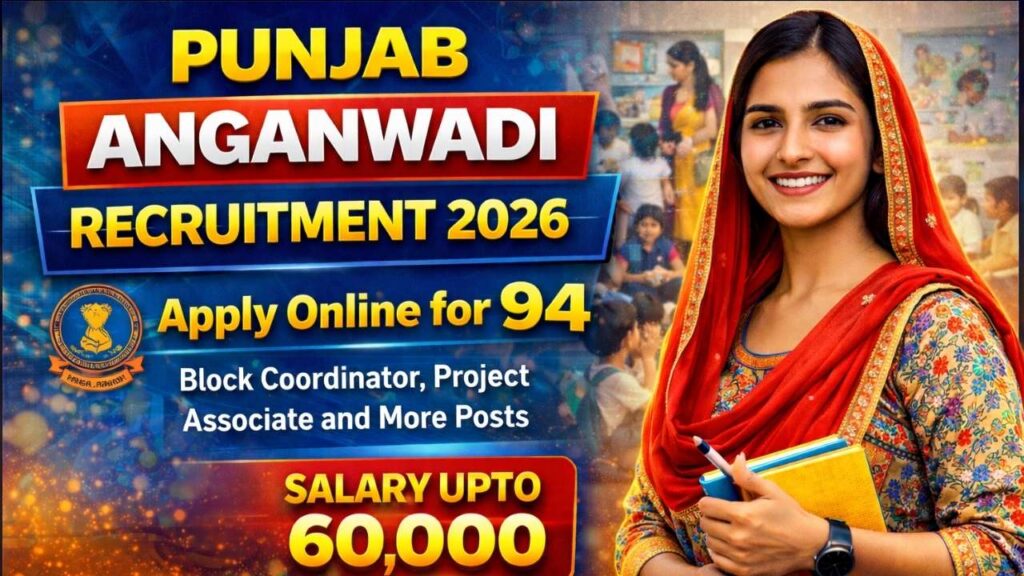 Punjab Anganwadi Recruitment 2026