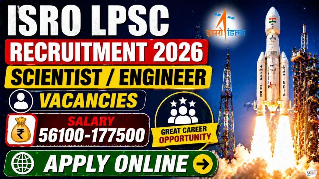 ISRO LPSC Scientist/Engineer Recruitment 2026