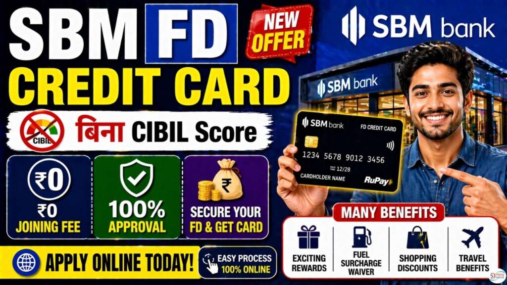 SBM FD Credit Card Apply Online