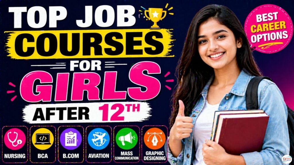 Top Job Courses For Girls After 12th