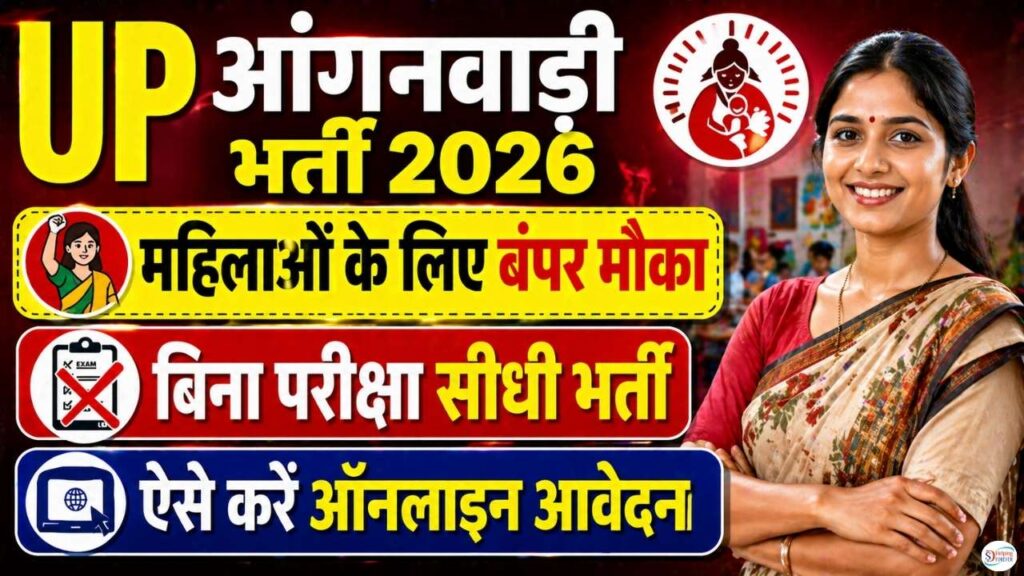 Uttar Pradesh UP Anganwadi Worker Recruitment 2026