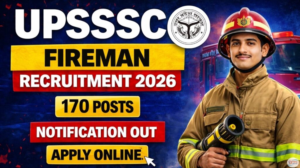 UPSSSC Fireman Recruitment 2026