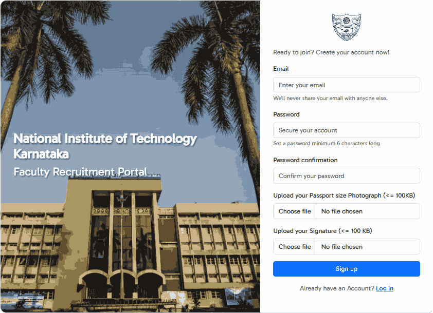 NIT Surathkal Faculty Recruitment 2026