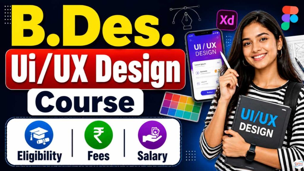 B.Des. In UI/UX Design Course