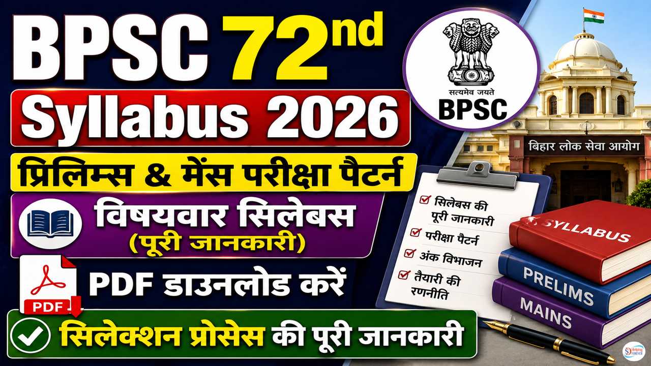 BPSC 72nd CCE Syllabus & Exam Pattern 2026: Prelims & Mains Exam ...