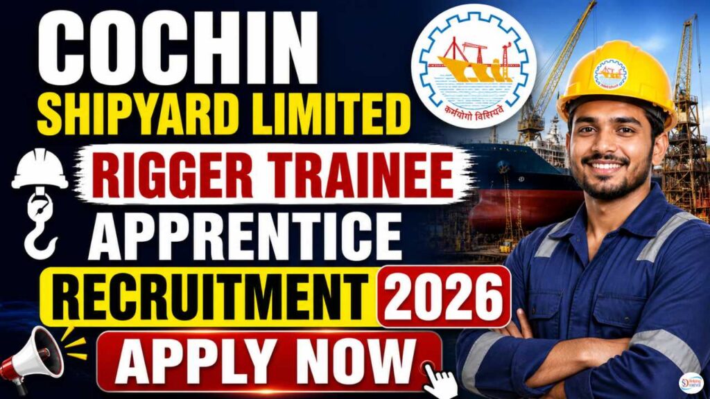 CSL Rigger Trainee Apprentice Recruitment 2026
