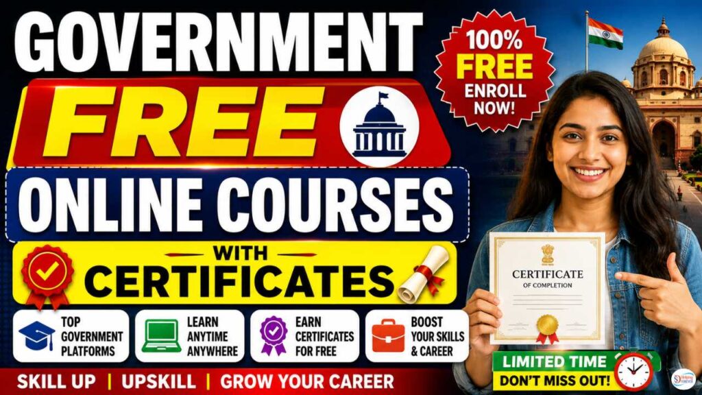 Govt Free Online Courses With Certificates