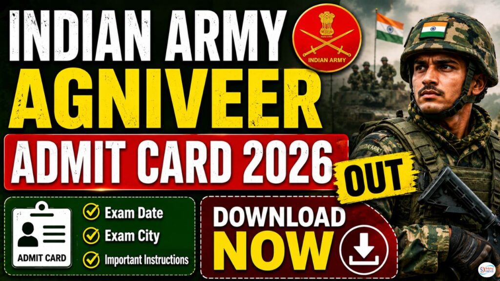 Indian Army Agniveer Admit Card 2026