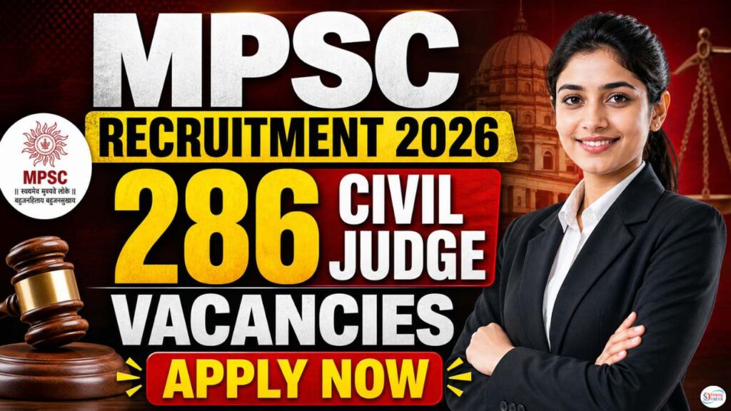 Maharashtra MPSC Civil Judge Recruitment 2026