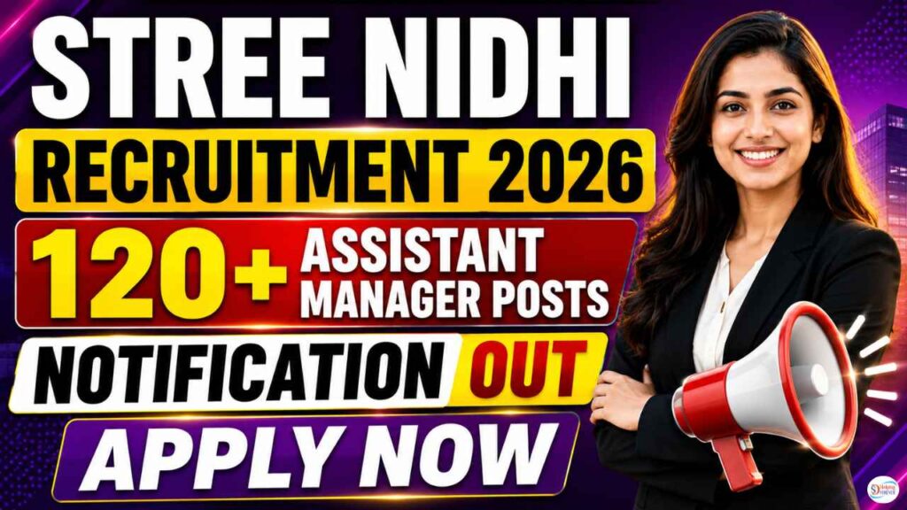 Stree Nidhi Assistant Manager Recruitment 2026