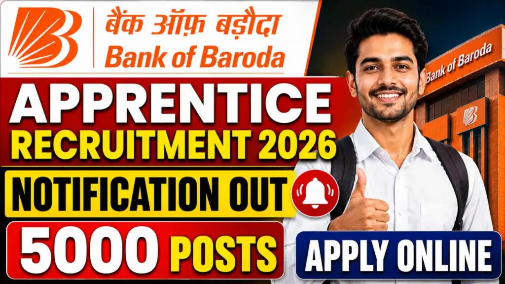 Bank of Baroda Apprentice Recruitment 2026