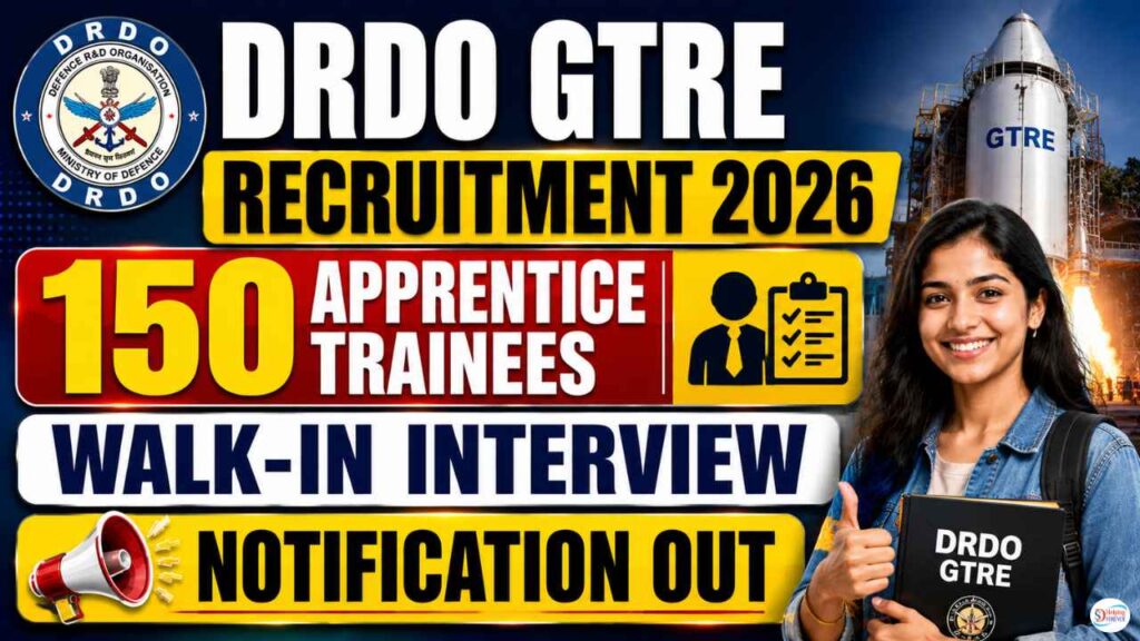 DRDO GTRE Apprentice Trainees Recruitment 2026