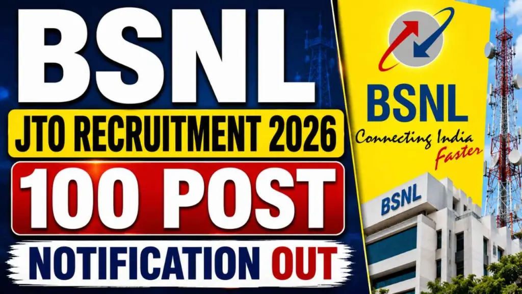 BSNL JTO Recruitment 2026
