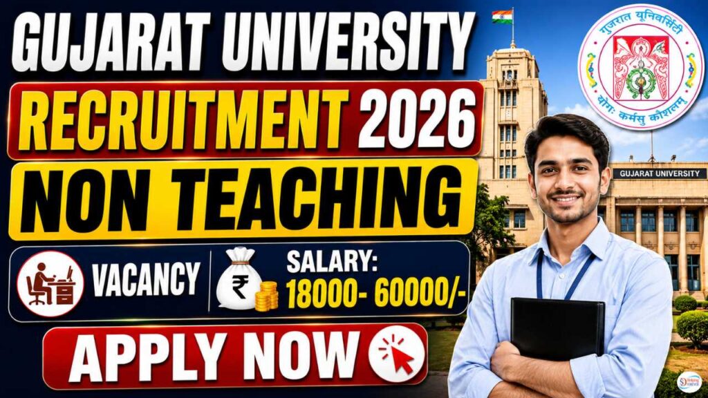 Gujarat University Non Teaching Recruitment 2026