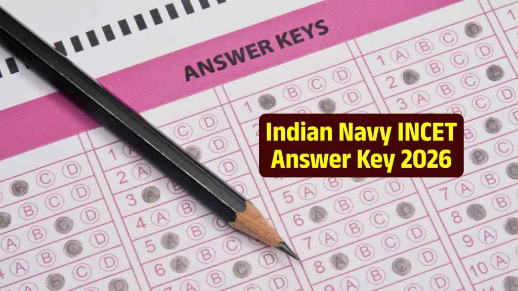 Indian Navy INCET Answer Key 2026