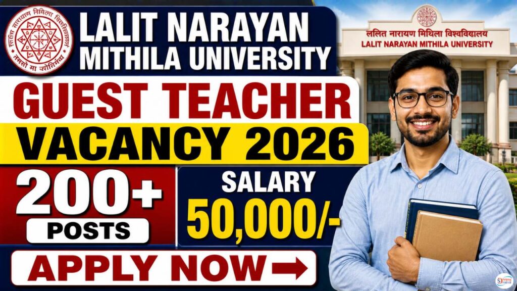 LNMU Guest Teacher Vacancy 2026