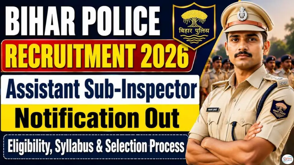 BPSSC Assistant Sub Inspector Technical Recruitment 2026
