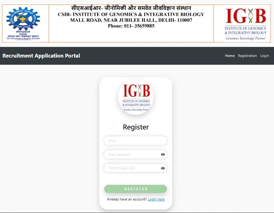 CSIR IGIB Technician Recruitment 2026