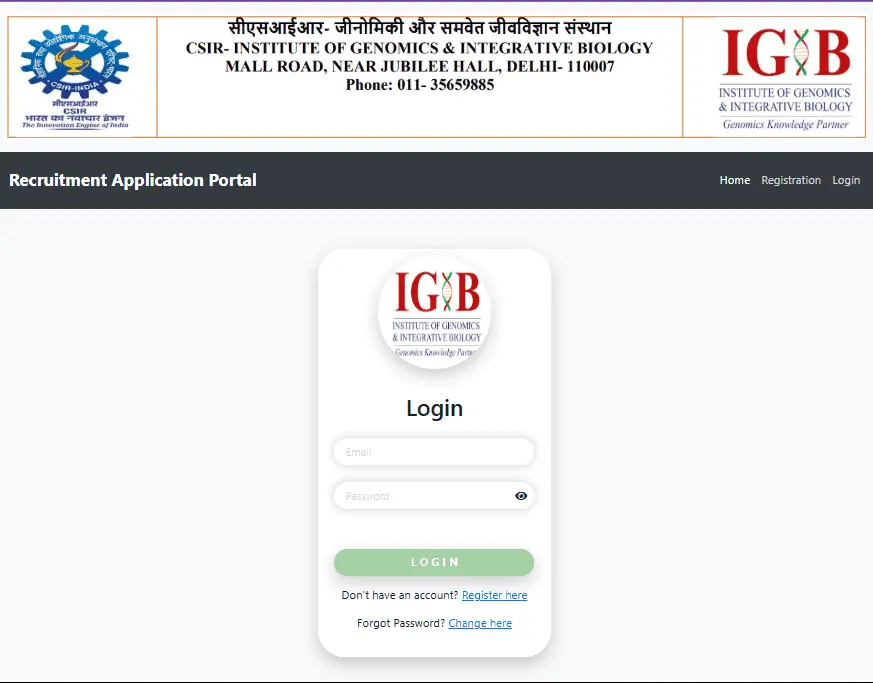 CSIR IGIB Technician Recruitment 2026
