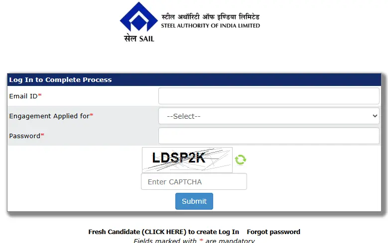 SAIL BSL Young Professional Recruitment 2026