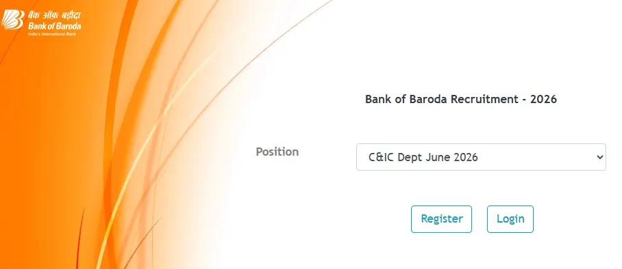Bank of Baroda Various Posts Recruitment 2026