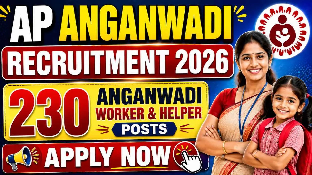 AP Anganwadi Recruitment 2026