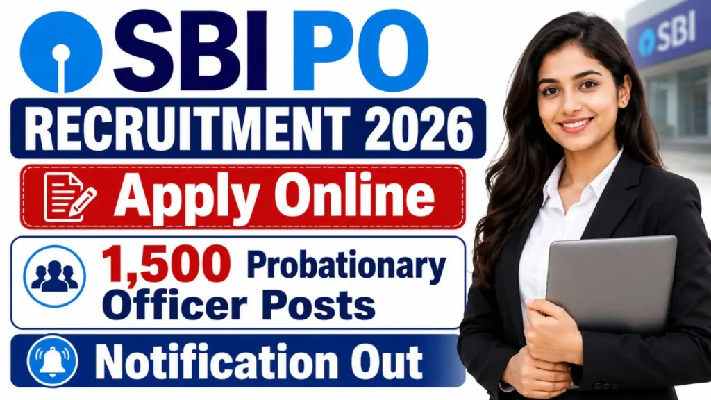 SBI Probationary Officer (PO) Recruitment 2026