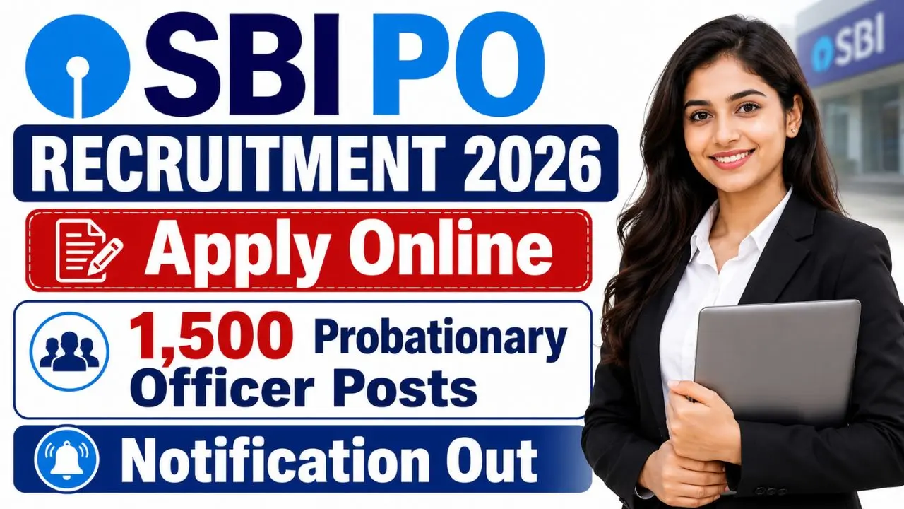 SBI Probationary Officer (PO) Recruitment 2026