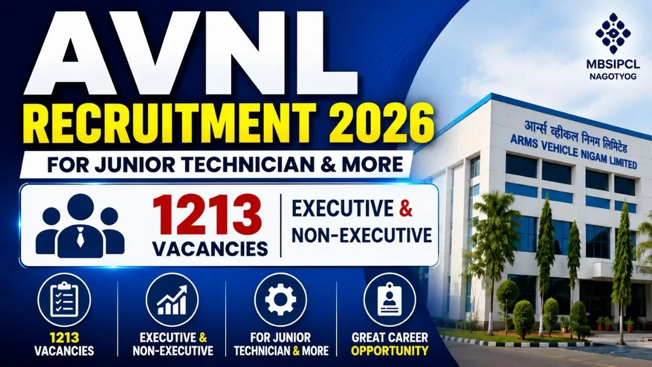 AVNL Executive & Non-Executive Recruitment 2026