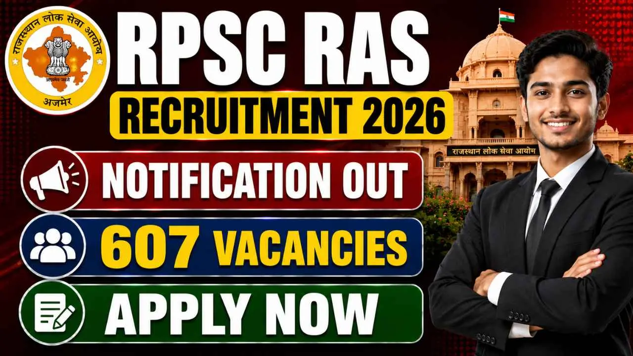 RPSC RAS Recruitment 2026